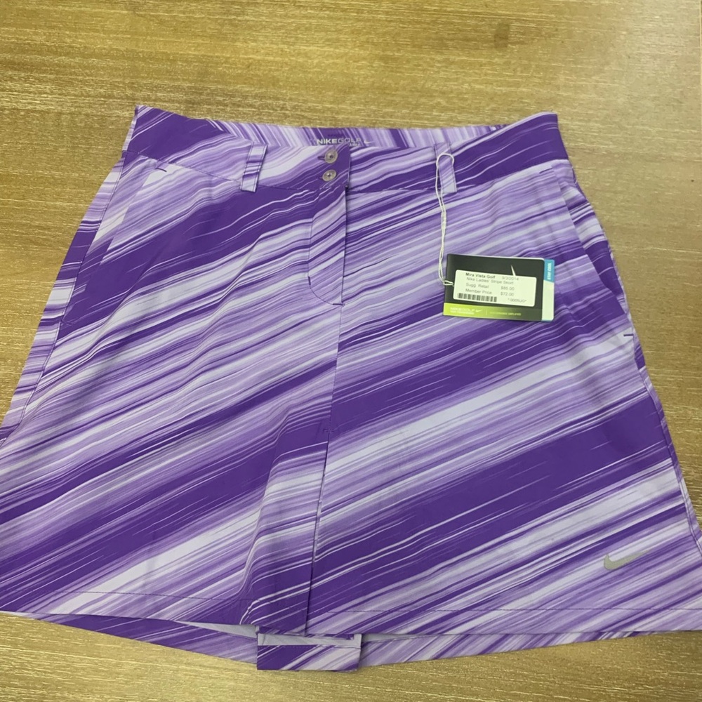 Nike Women's Purple  Golf Skort
